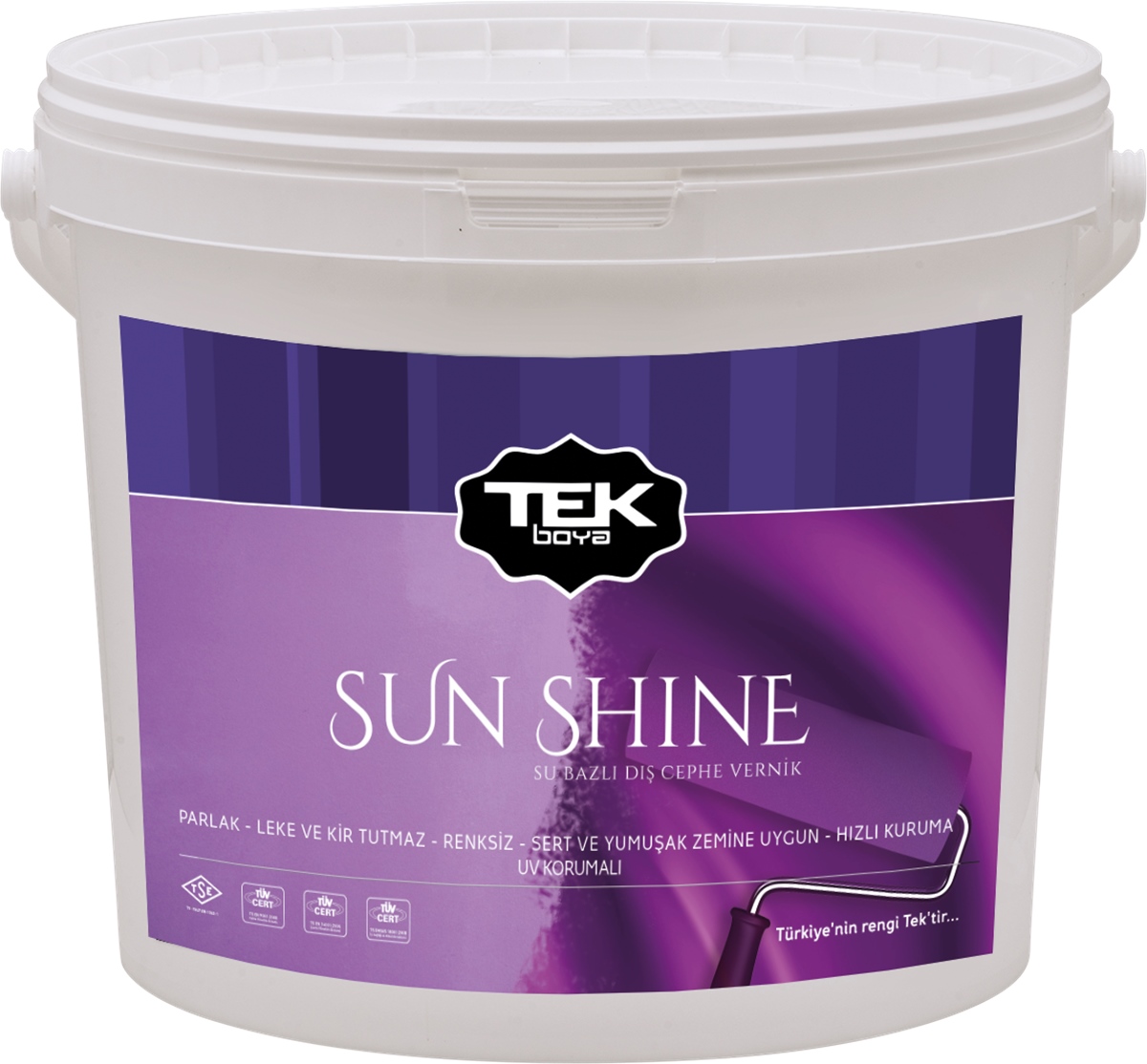 Tek Sun Shine Su Bazlı Dış Cephe Vernik