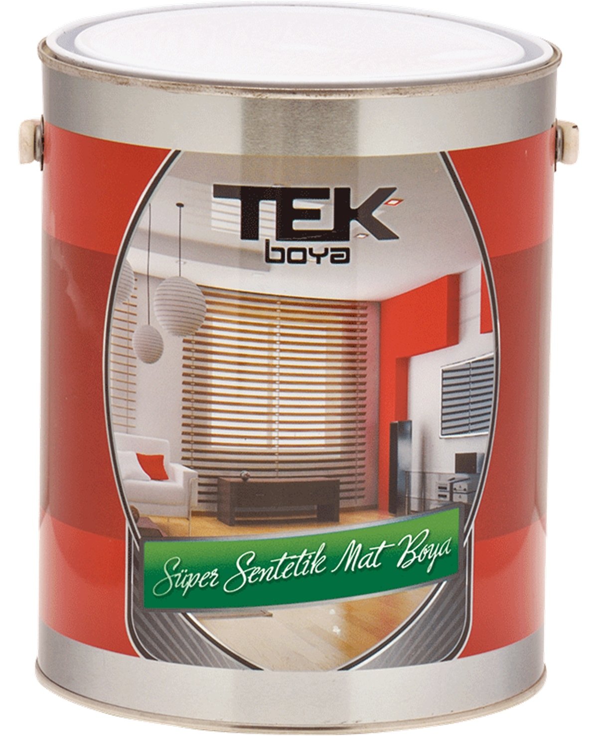 Tek Süper Lüks Sentetik Mat Boya