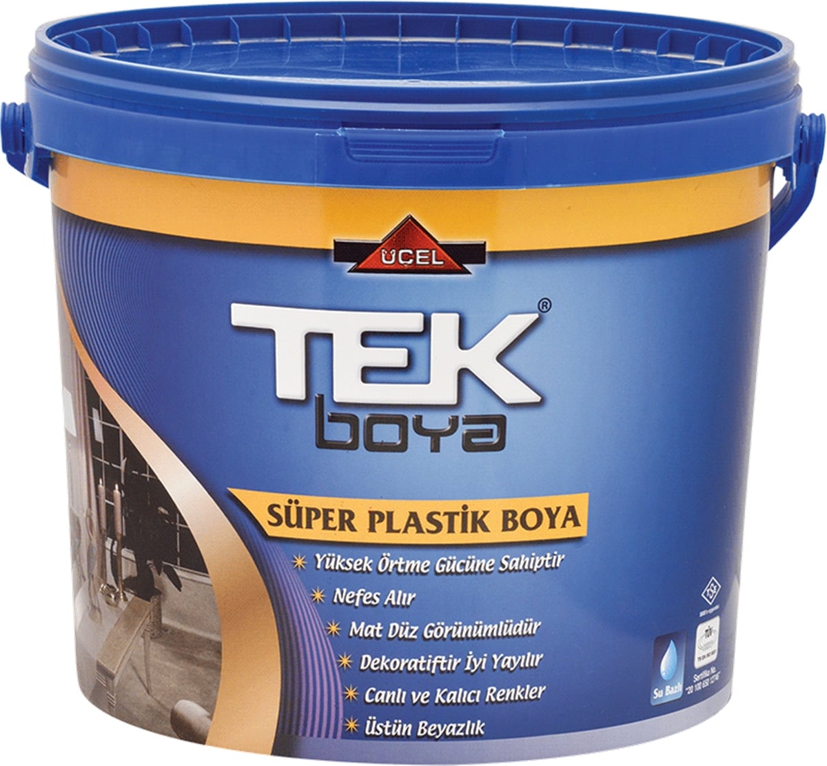 Tek Süper Plastik  İç Cephe Boyası  Fildişi 412