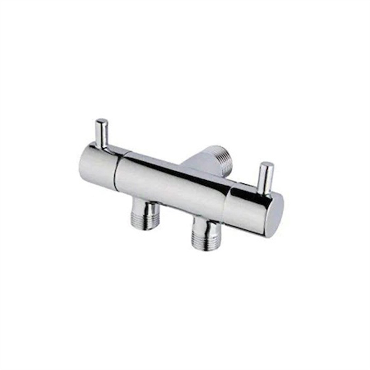 Tekinler Su Armatür Taharet Musluğu Çift Belli 820519