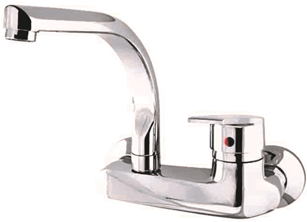 Üstten Borulu Mix Aplik Evye Bataryası