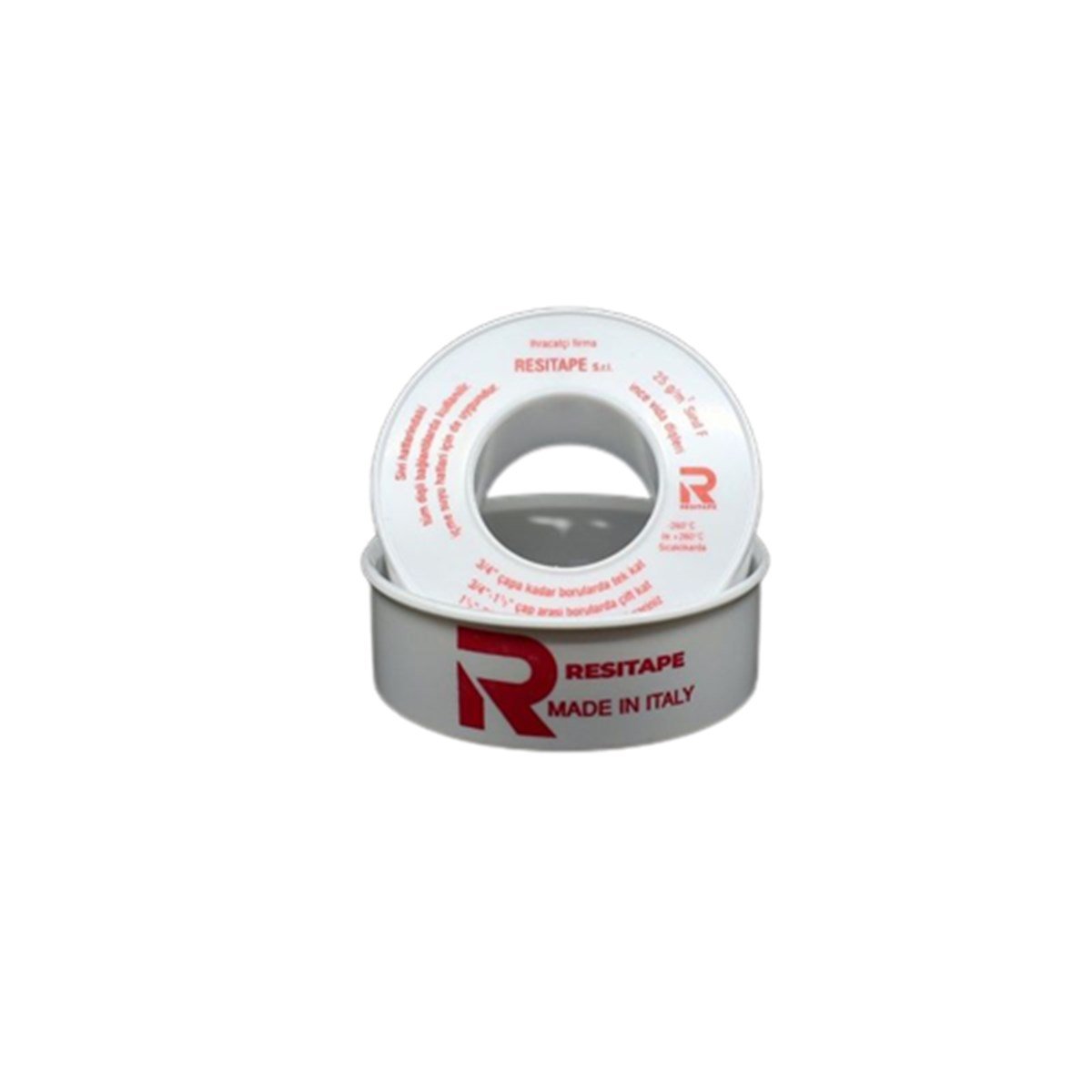 Uygun Fiyatlı Teflon Bant 12 Mm X 0,076 Mm X 12 M Beyaz 1 Adet