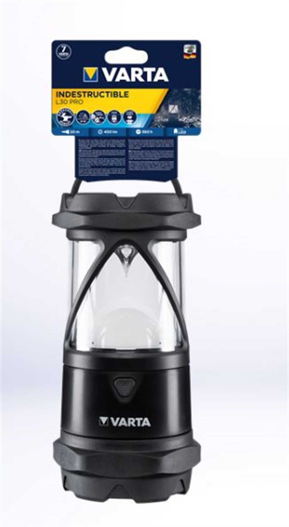 Varta L30 Pro Darbeye Dayanıklı Toz Ve Su Geçirmez Fener 1 Adet