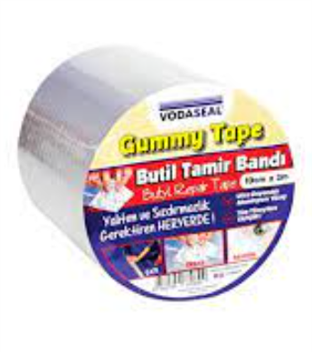Vodaseal Gummy Tape 100 Mm X 2 Mt Sızdırmazlık Bandı