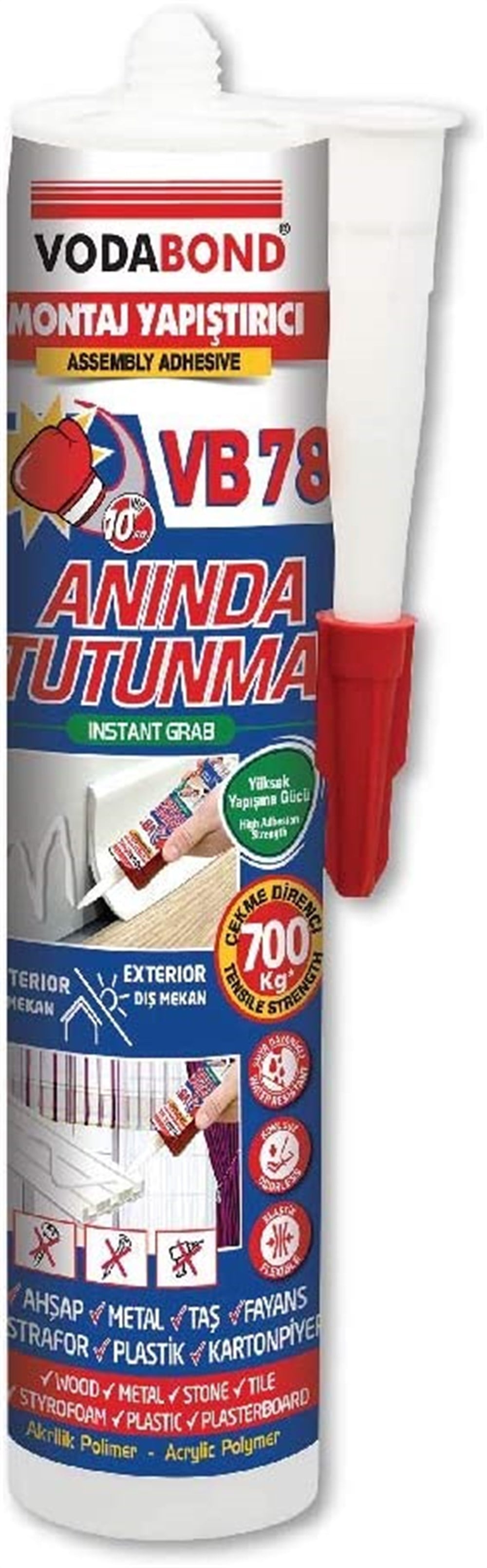 Vodaseal VB78 Montaj Yapıştırıcı 420 Gr