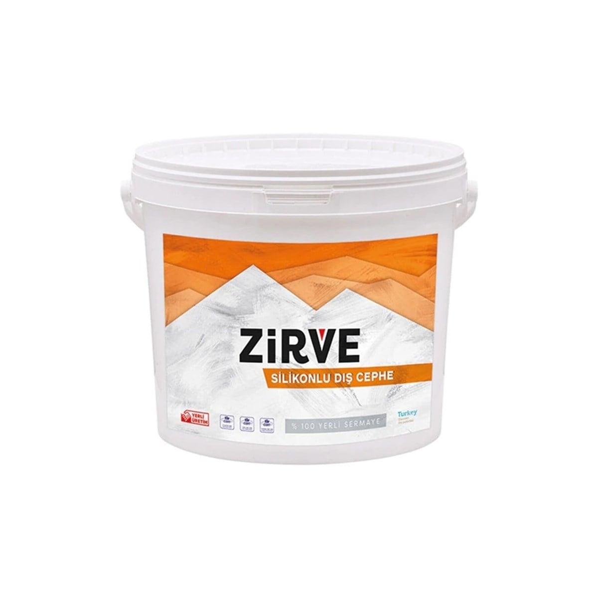 Zirve Silikonlu Dış Cephe Boyası  2.5 Lt Galon