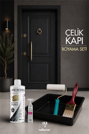 Aquacool Çelik Kapı Boyama Seti