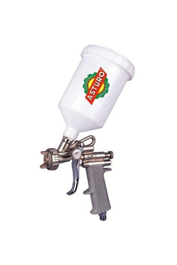 Asturo Üstten Depo Boya Tabancası 1.8 Mm E70 600 Ml