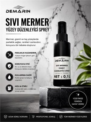 Demarin Sıvı Mermer Yüzey Düzenleyici