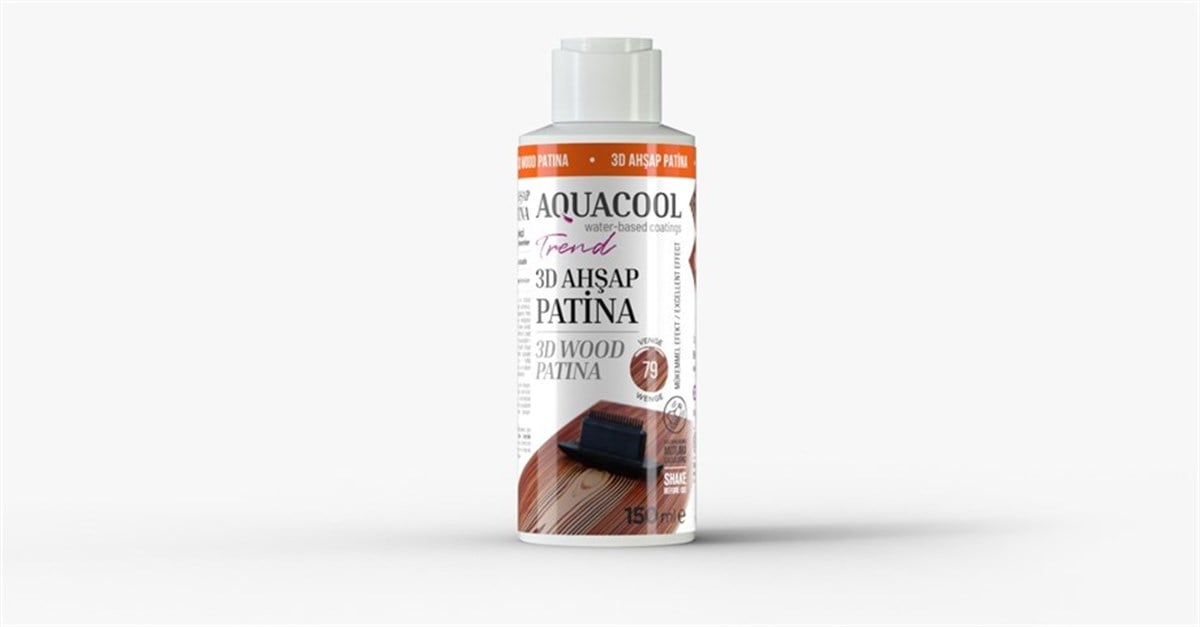 150 Ml Aquacoll Trend 3D Ahşap Patina Venge 79