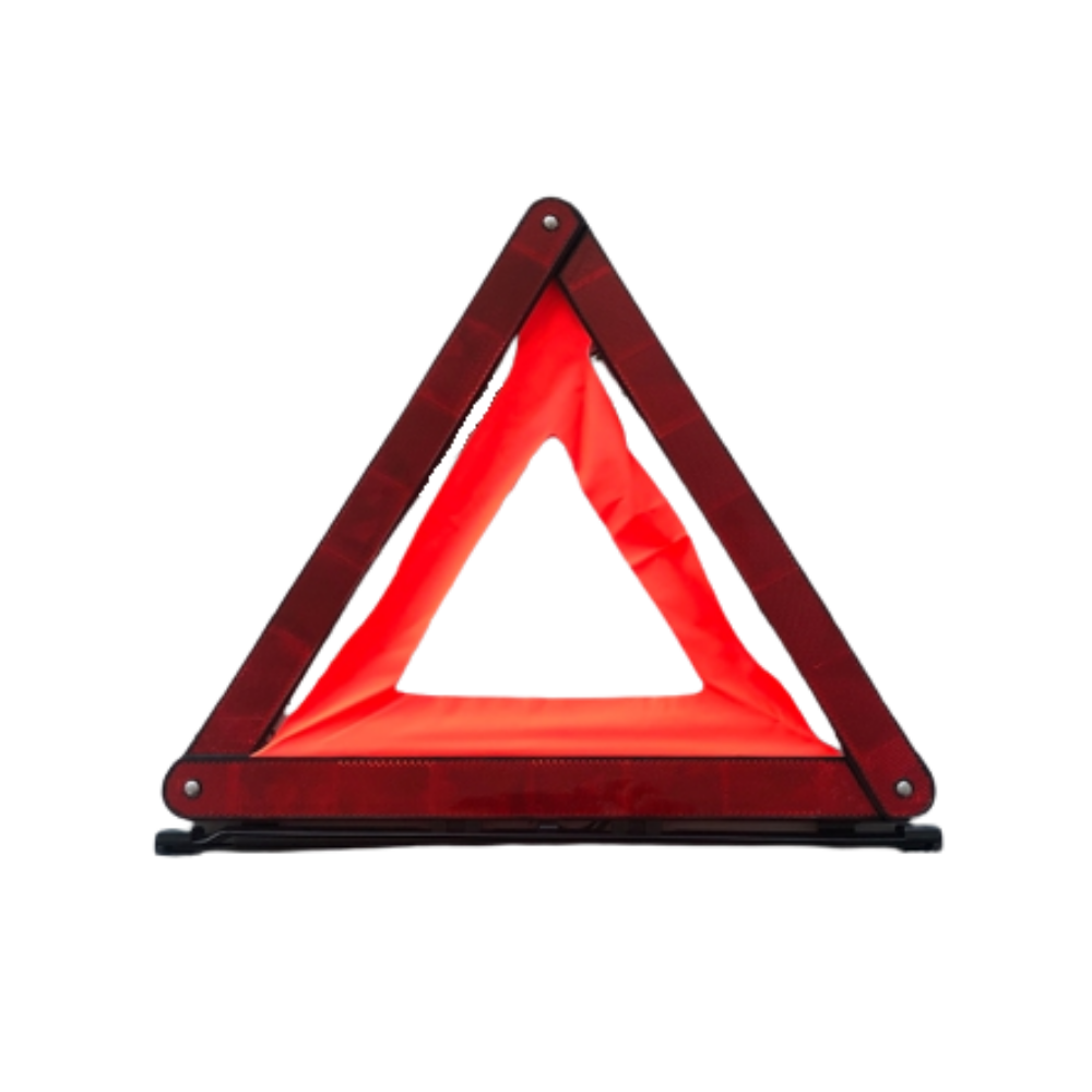4 Örümcek Ayaklı Üçgen Reflektör Katlanabilir Kaza Uyarı İkaz Levhası