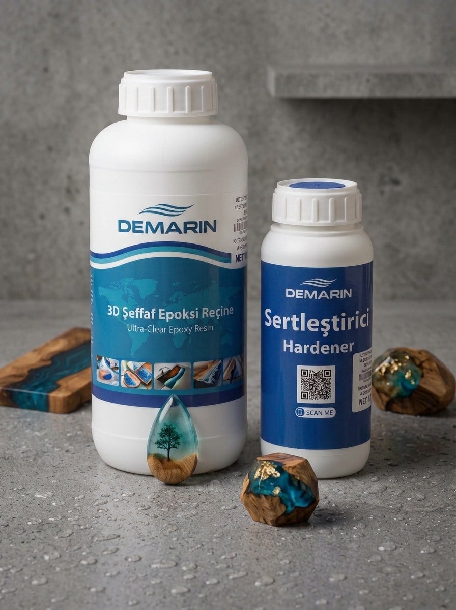 Demarin 3D Epoksi Reçine 1Kg