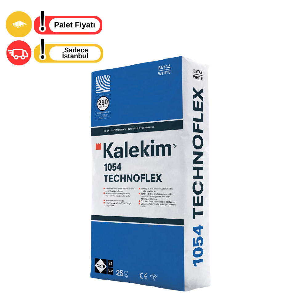Kalekim 1054 Technoflex Gri 25 Kg 60 Adet