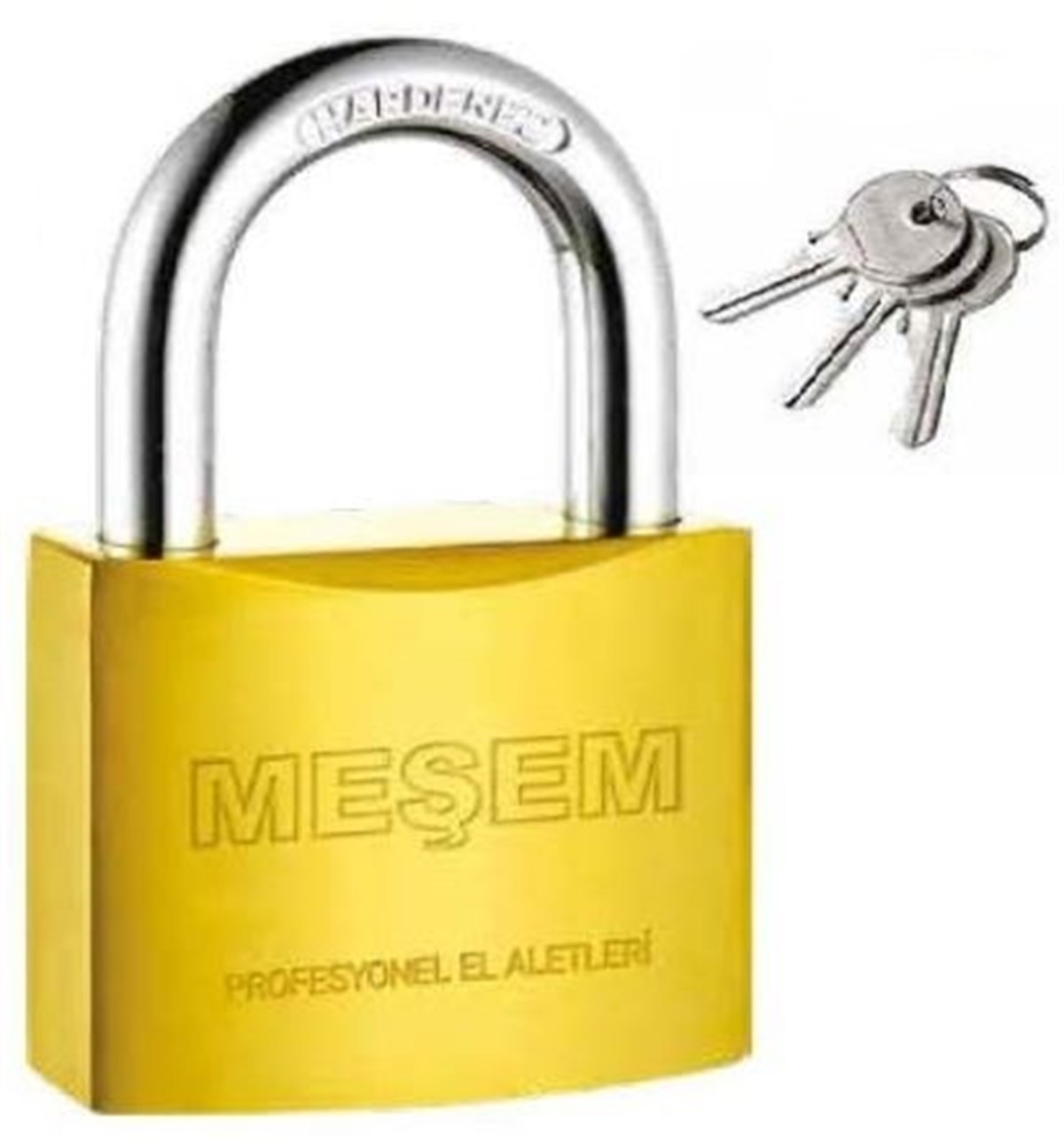 Meşem 32 MM ASMA KİLİT SARI MEŞEM 303 