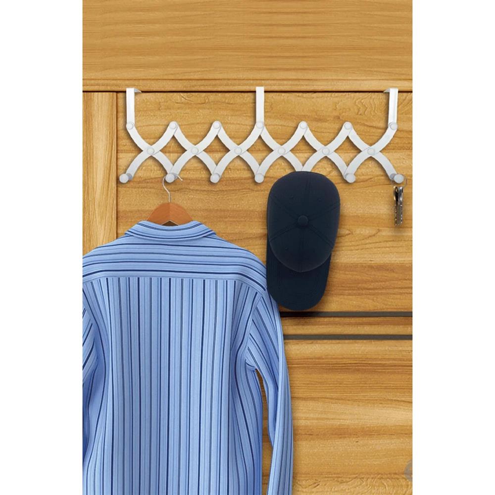 Nalburun Akordiyon Kapı Askısı 7 Tane Asma Yeri