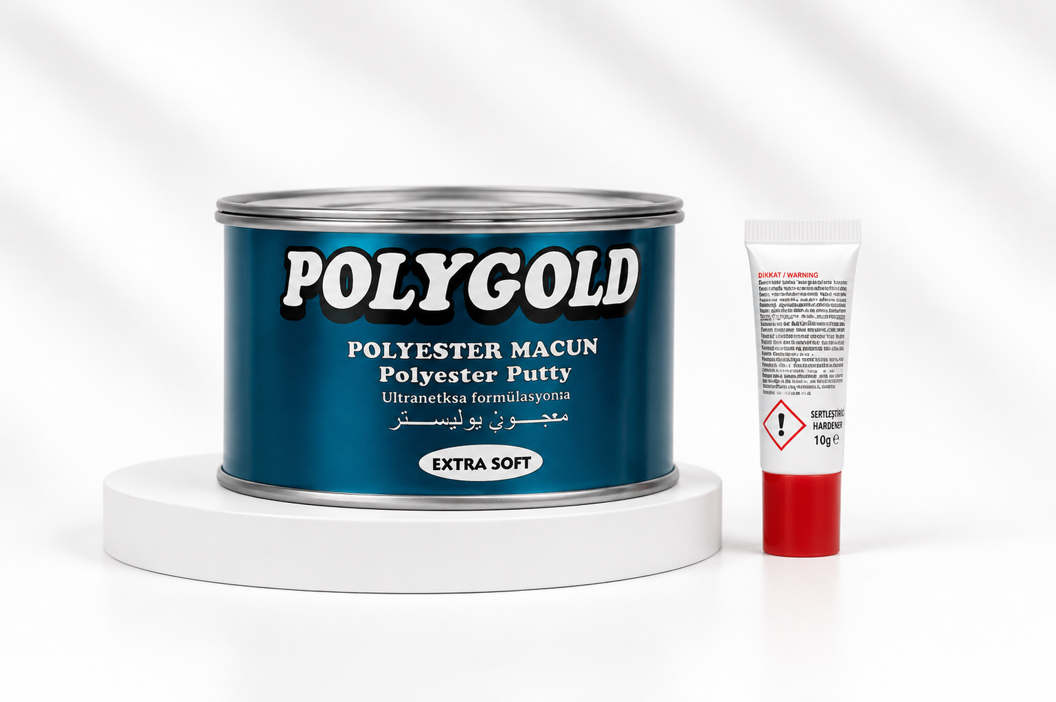 Polygold Polyester Çelik Macun 500 GR