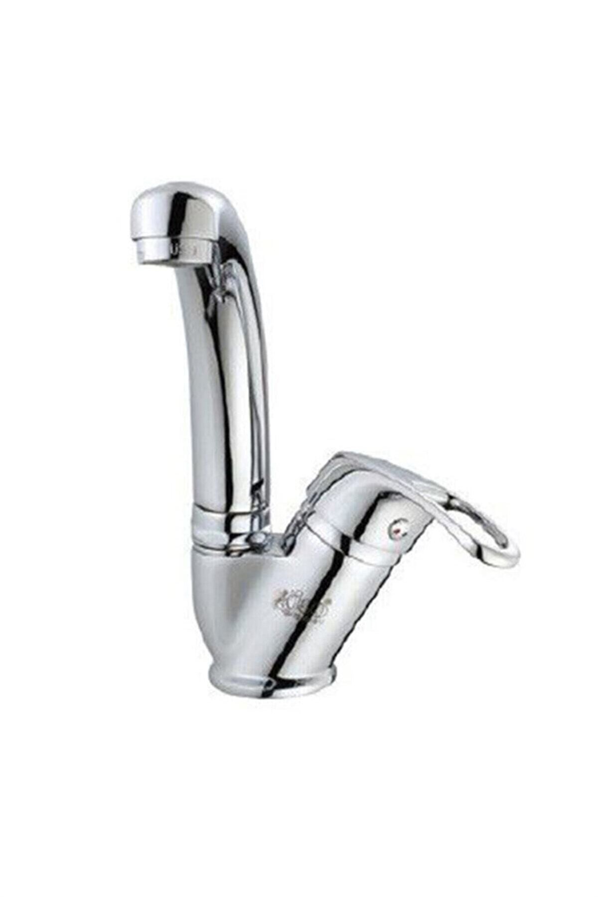 ÜSO Defne Serisi Mix Kuğu Lavabo Bataryası Açık Kol UD-0039
