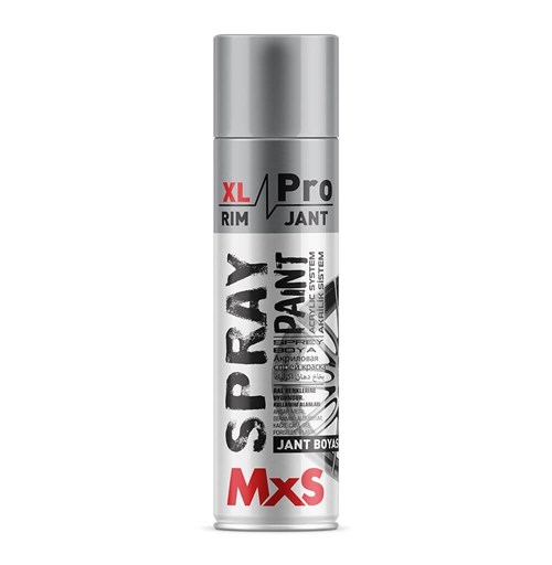 MxS XL Pro Gümüş Jant Sprey Boyası 500 Ml