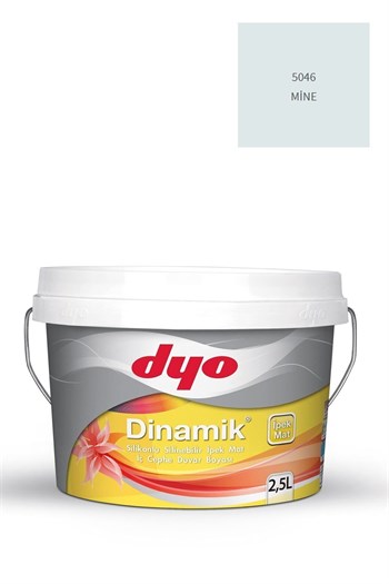 Dyo Dinamik İpek Mat İç Cephe Boyası Mine 2.5 Lt 