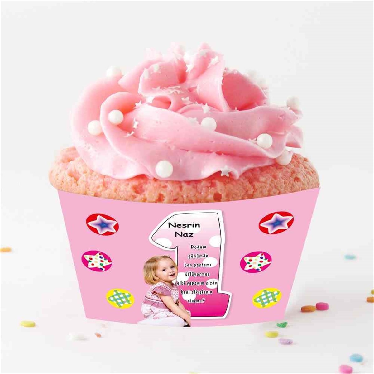 1 Konsepti Cupcake Sargısı  