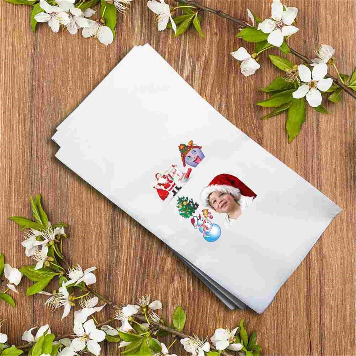 1 Yaş Yılbaşı Peçete Baskı 