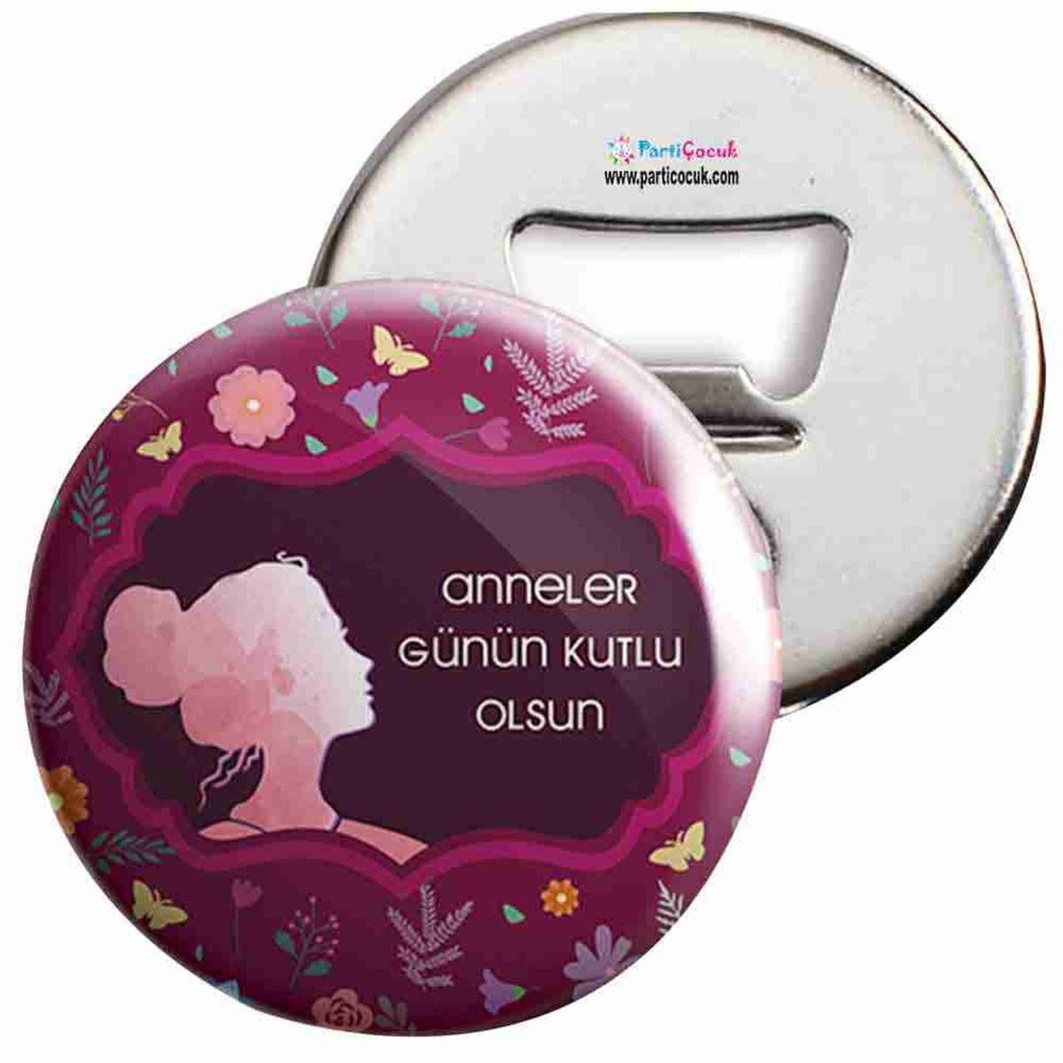 Açacaklı Buzdolabı Magneti Anneler Günü 20 Parti Çocuk  