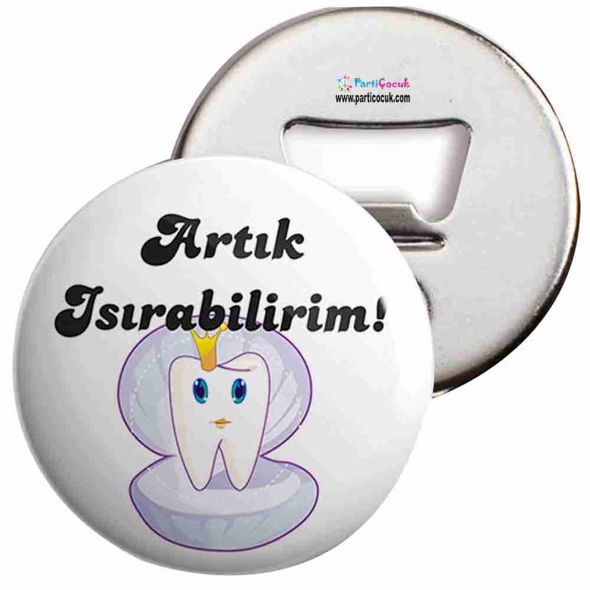Açacaklı Buzdolabı Magneti Diş Buğdayı 20 Parti Çocuk   