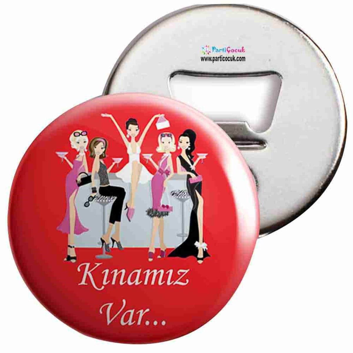 Açacaklı Buzdolabı Magneti Kına 15 Parti Çocuk  