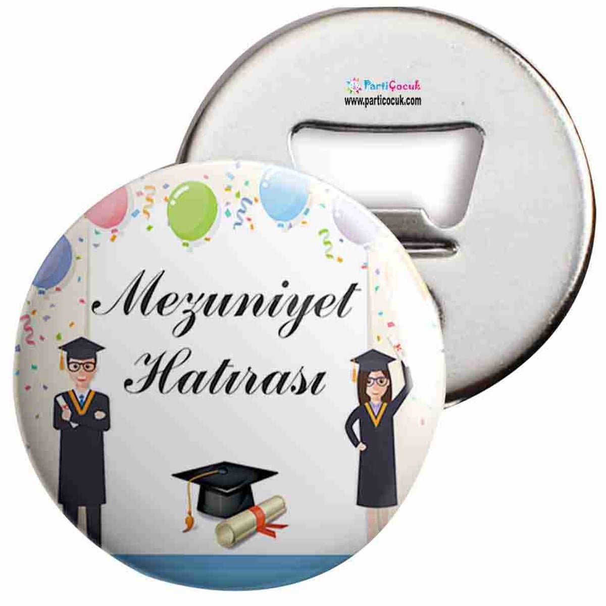 Açacaklı Buzdolabı Magneti Mezuniyet Töreni 12 Parti Çocuk  