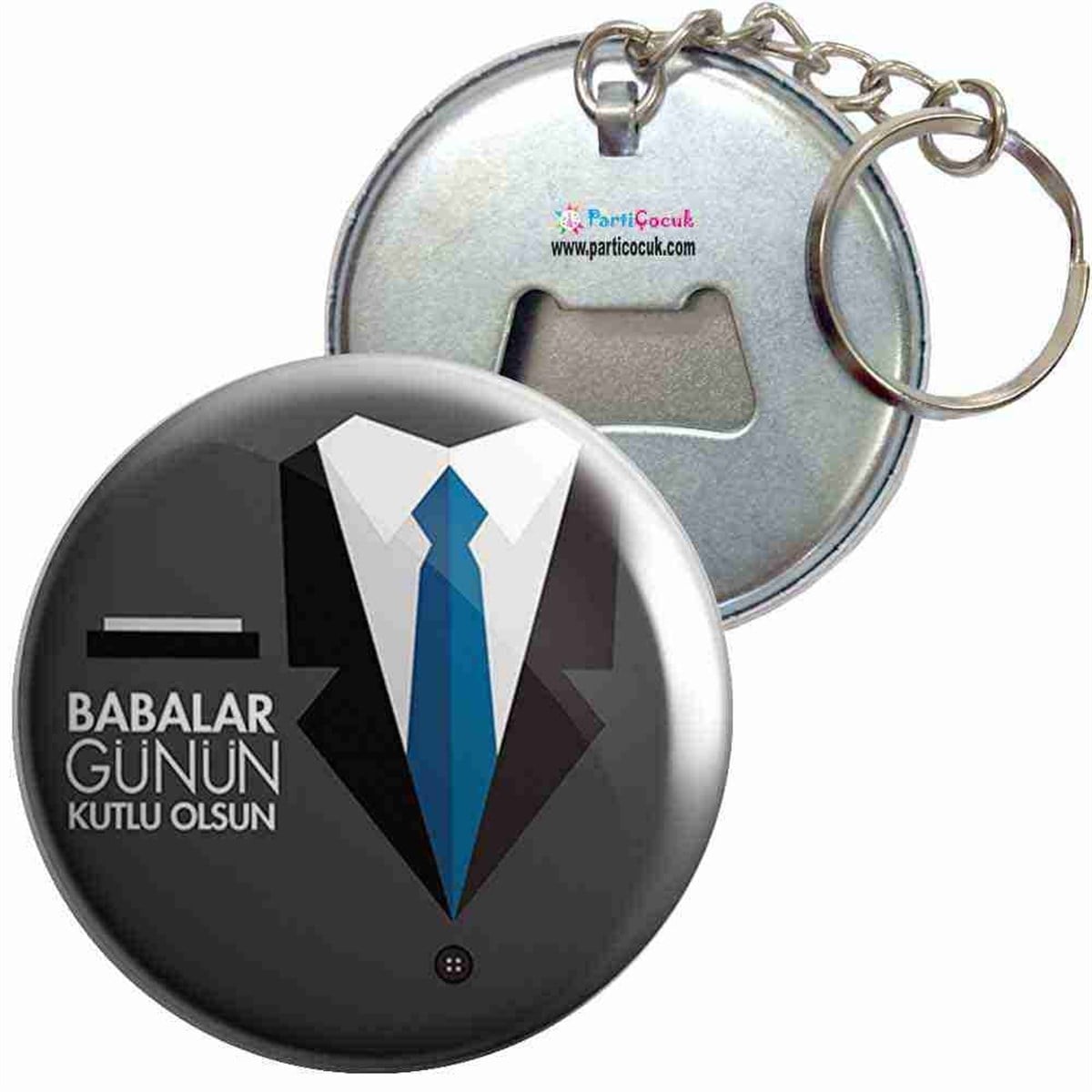 Anahtarlıklı Açacak Babalar Günü 15 Parti Çocuk  