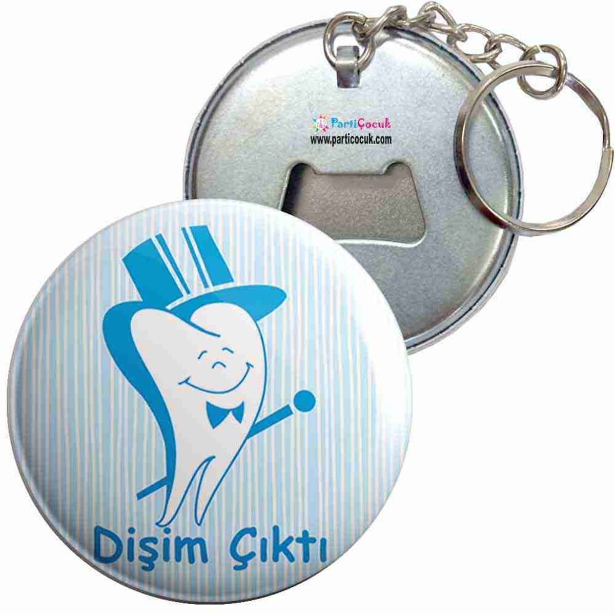 Anahtarlıklı Açacak Diş Buğdayı 16 Parti Çocuk 