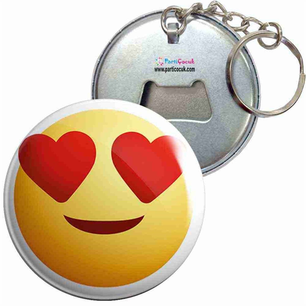 Anahtarlıklı Açacak Emoji 15 Parti Çocuk 