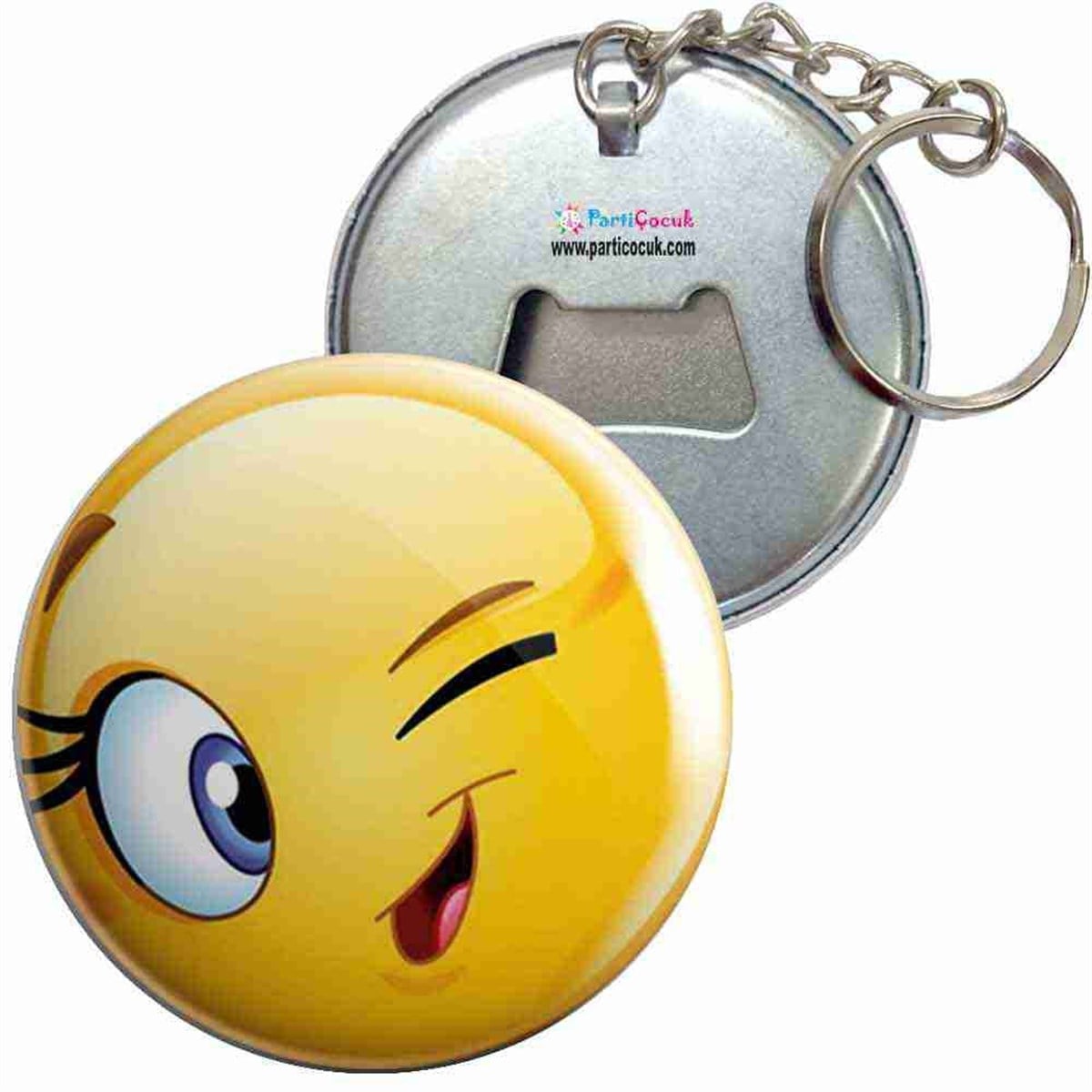 Anahtarlıklı Açacak Emoji 17 Parti Çocuk 