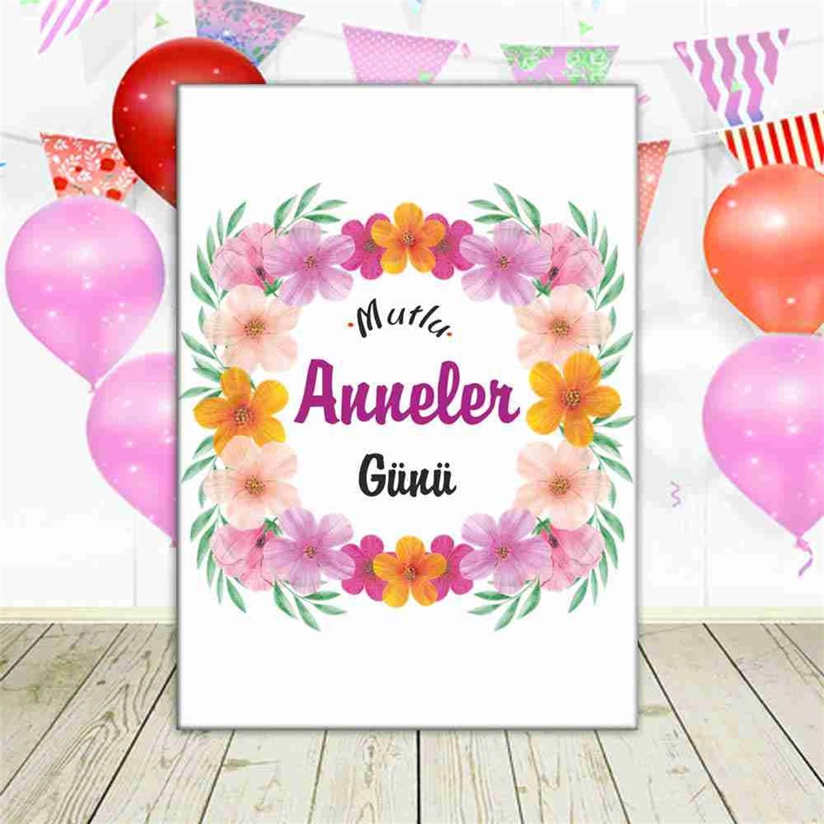 Anneler Günü Hatıra Organizasyon Pano Baskı 