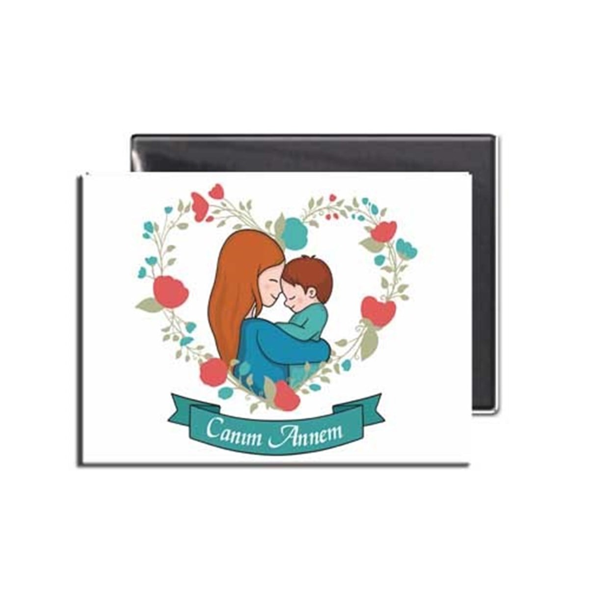 Anneler Günü Partisi Yapışkanlı Magnet 