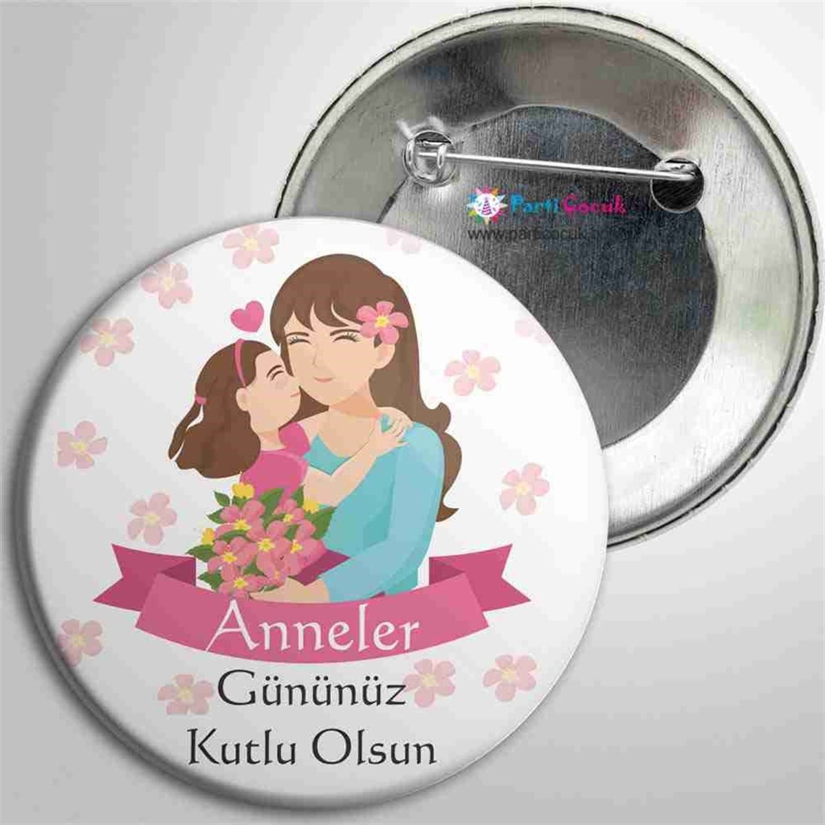 Anneler Günü Süsleme Parti Rozet 