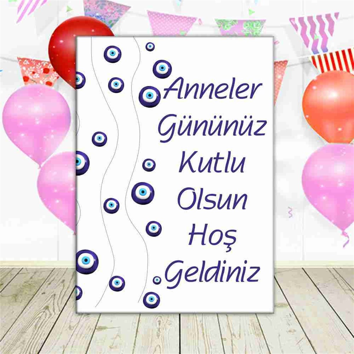 Anneler Günü Süslemeleri Hatıra Organizasyon Pano 