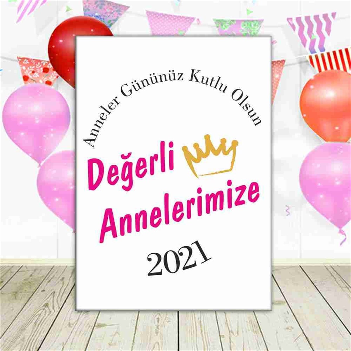 Anneye  Parti Karşılama Pano 
