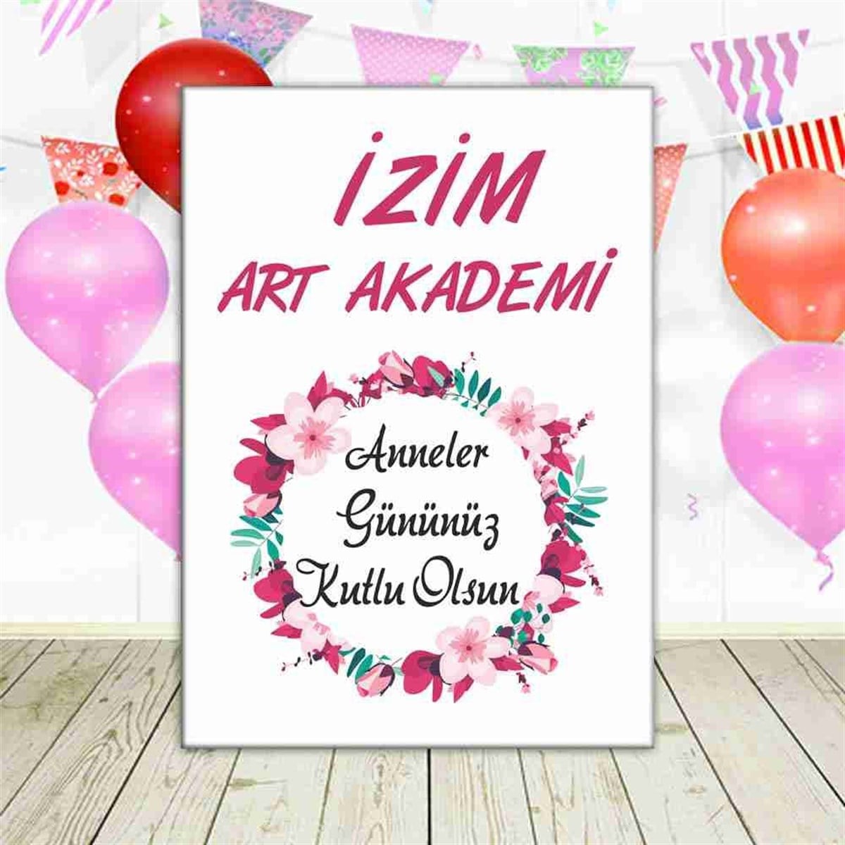 Anneye Sürpriz Buzdolabı Karşılama Pano 