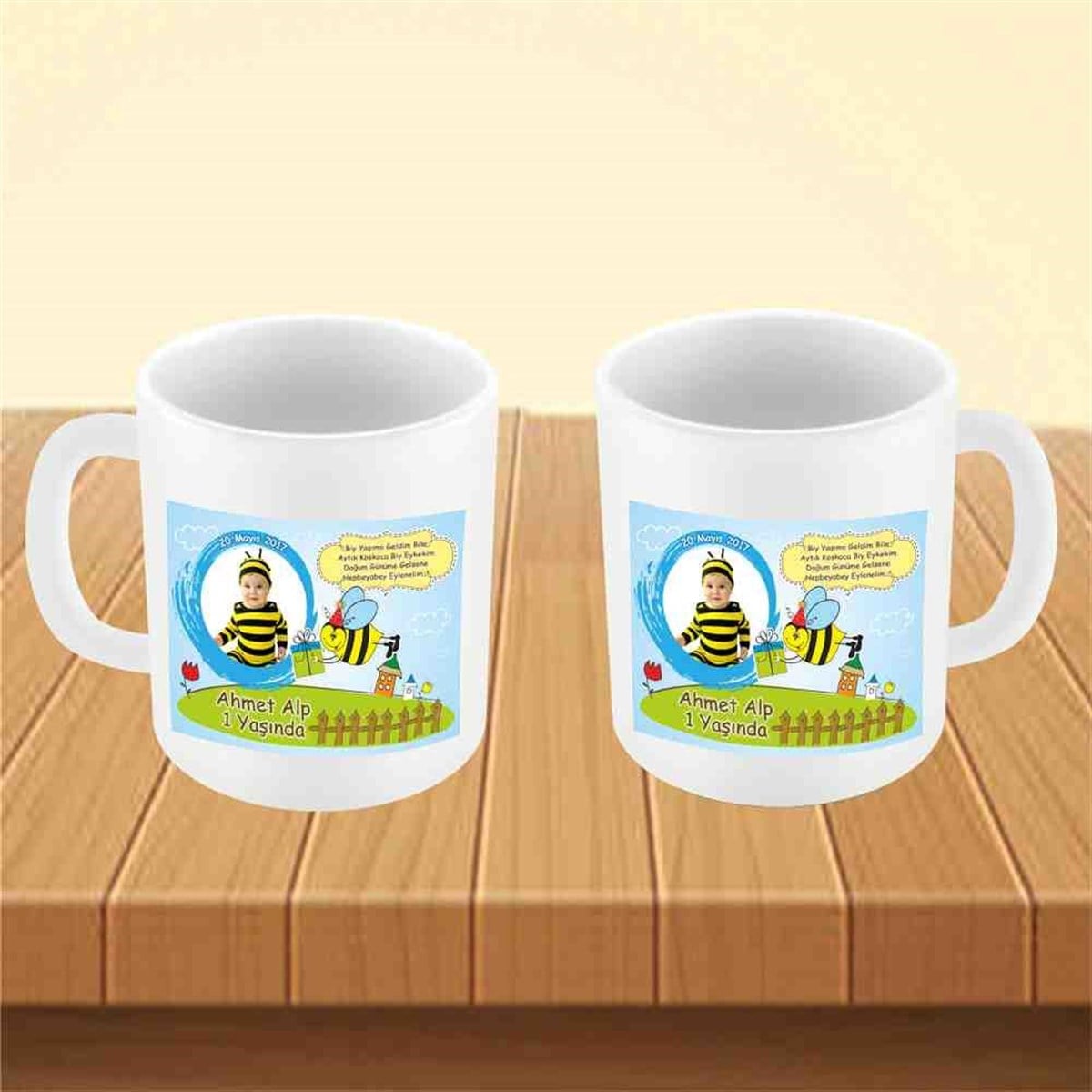 Arı Konsept Kupa Bardak Mug  