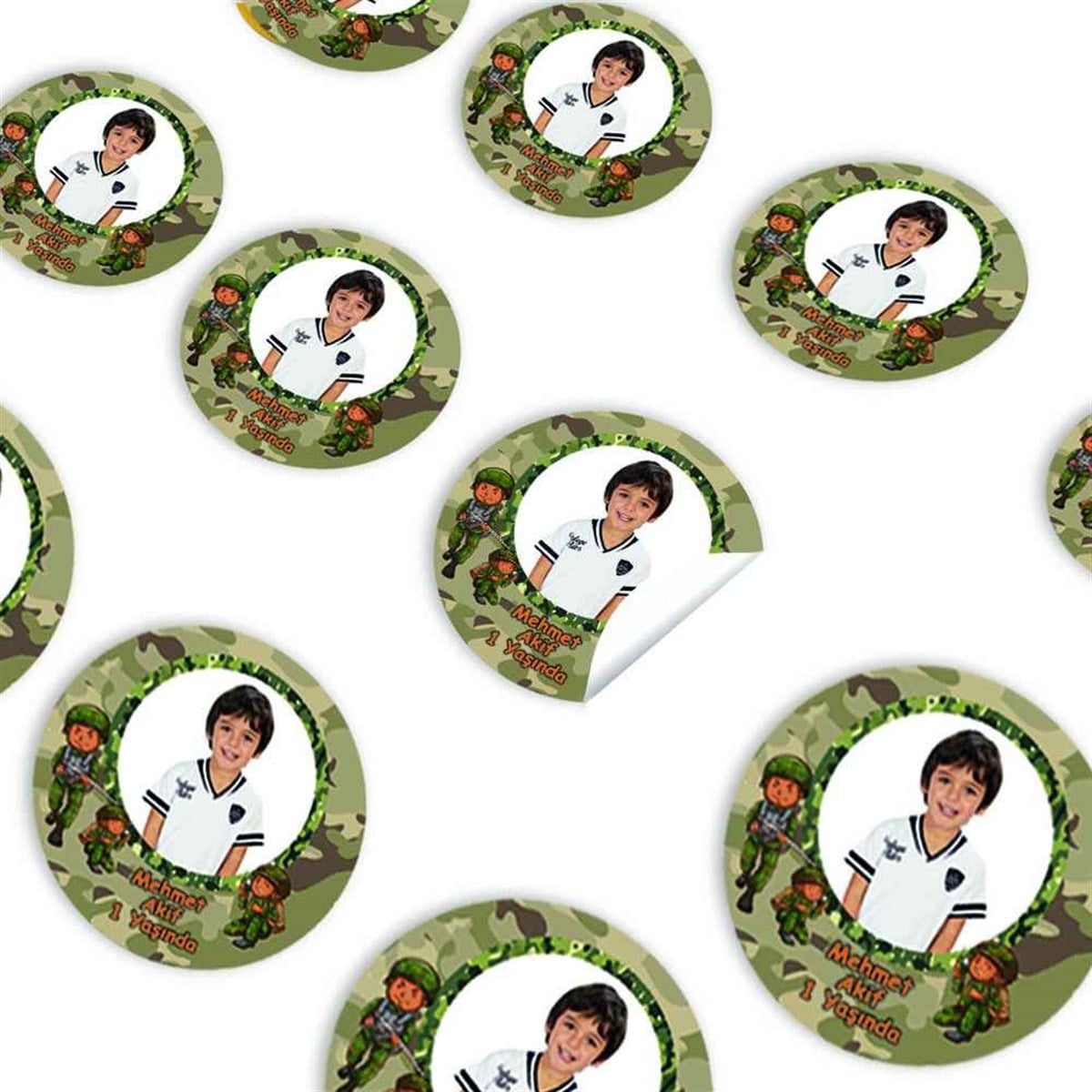Asker Konsept Sticker 30 Adet 