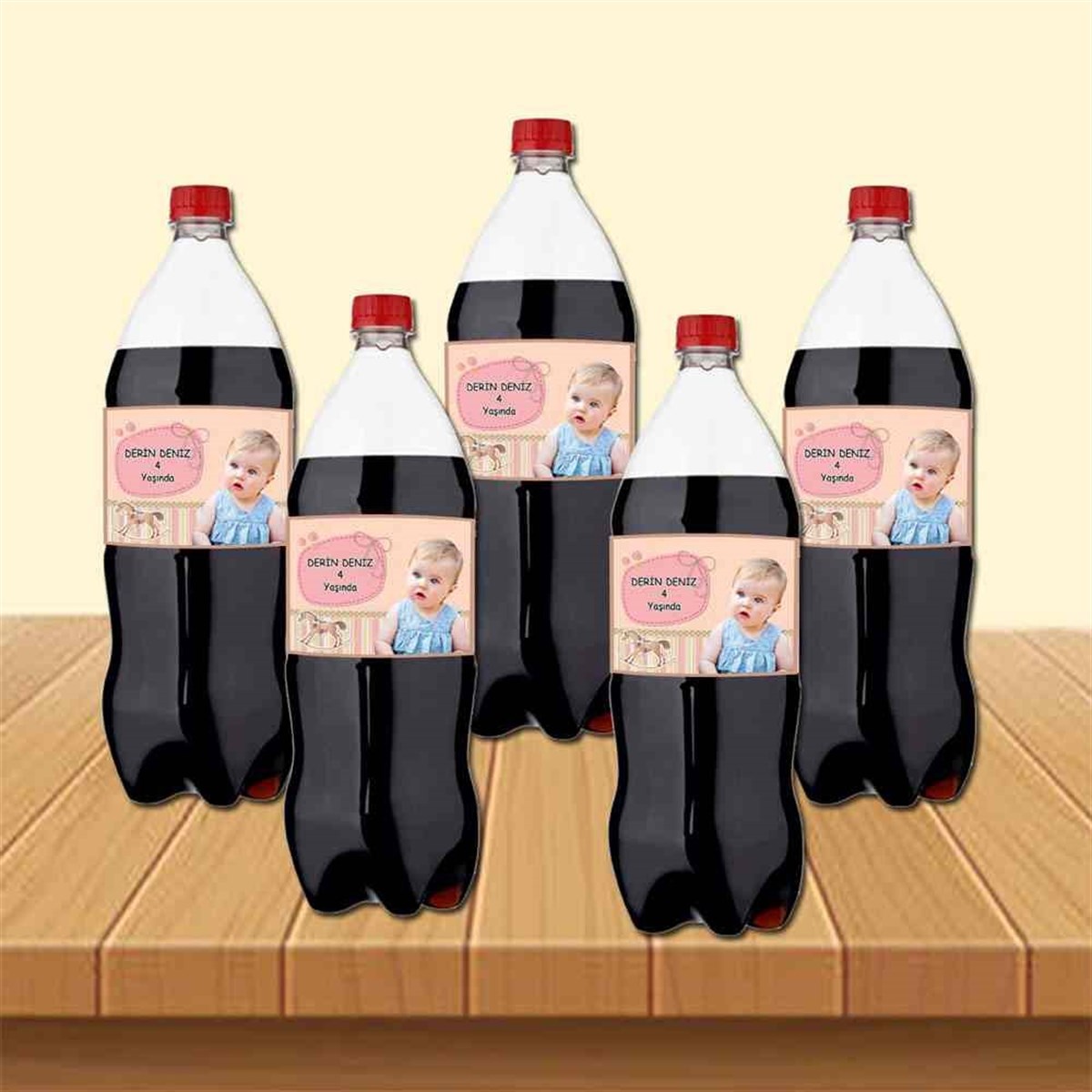 Atlı Konsept Cola Şisesi Bandı   