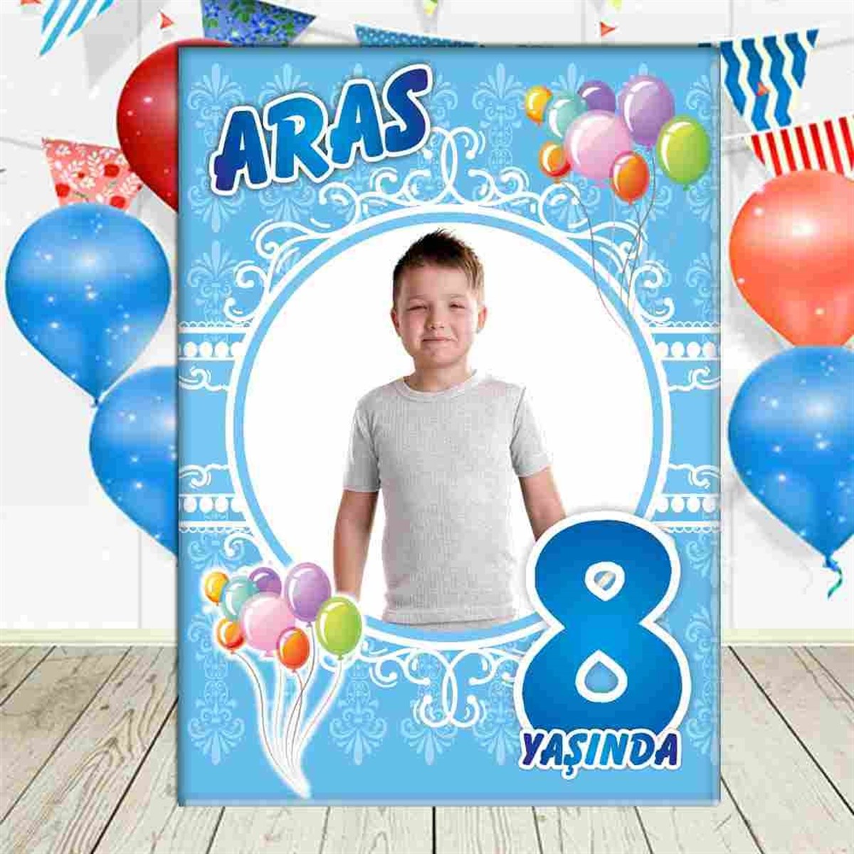 Balonlu Konsept Ayaklı Pano 