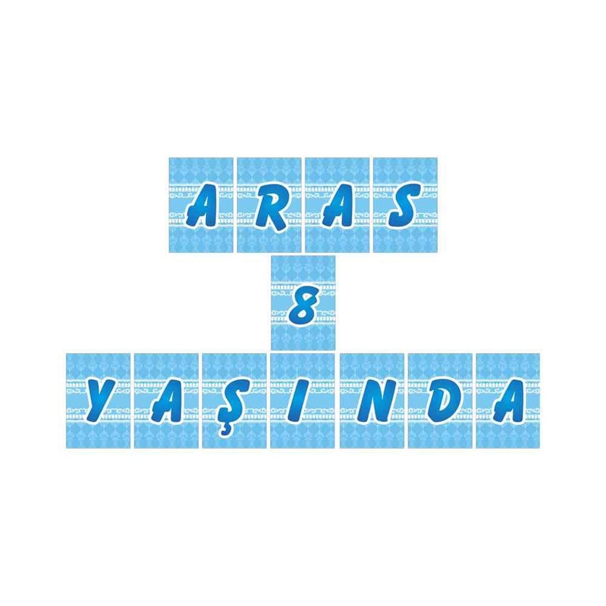 Balonlu Konsept Harf Banner 