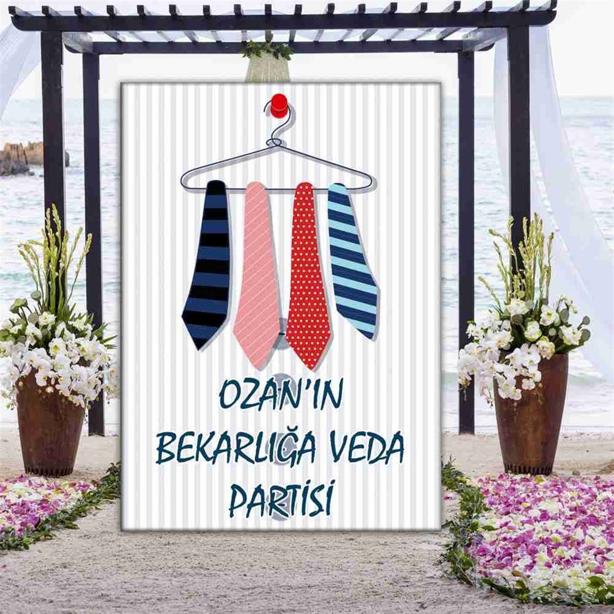 Bekarlığa Veda Parti Giriş Panosu 