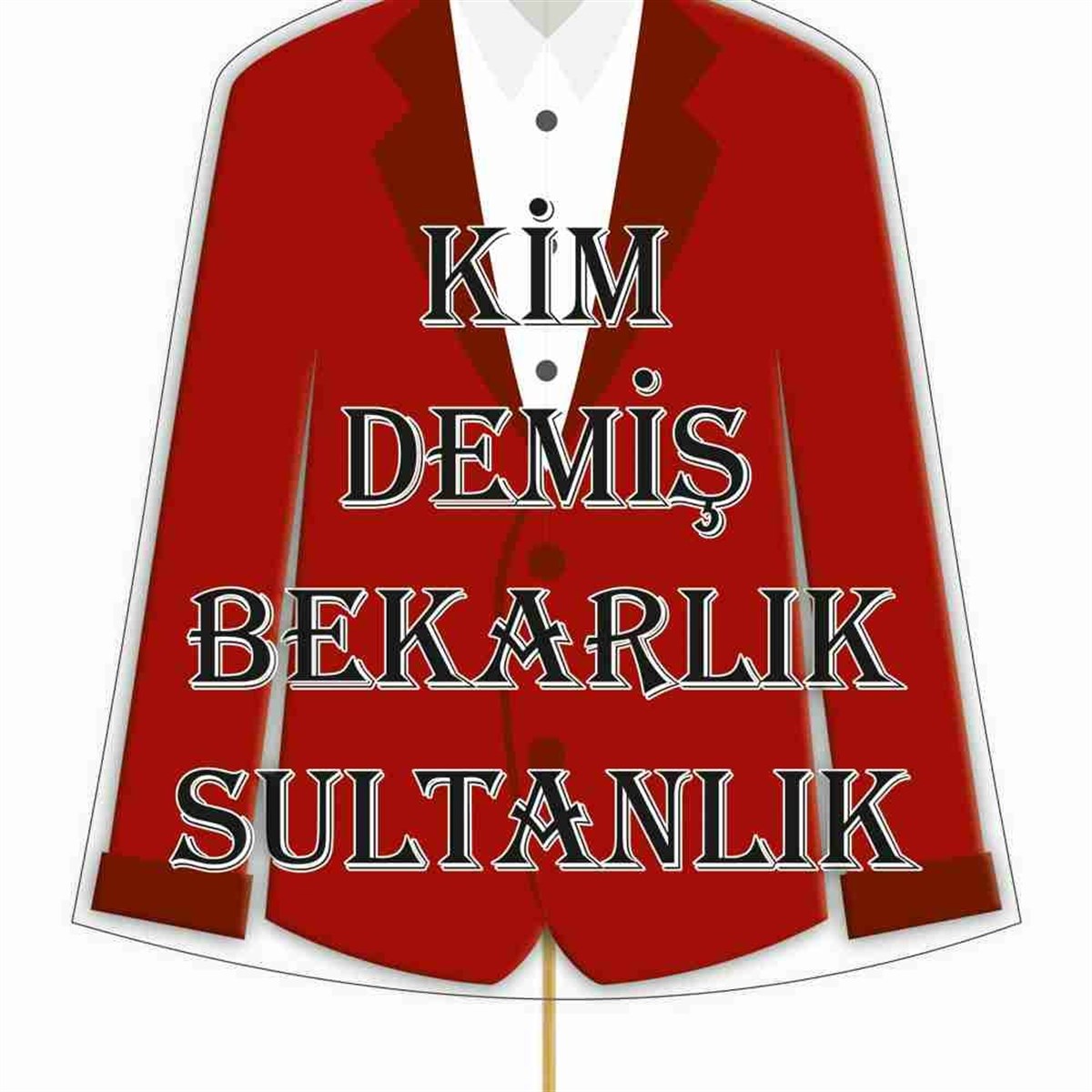 Bekarlığa Veda Temalı Konuşma Balonu 