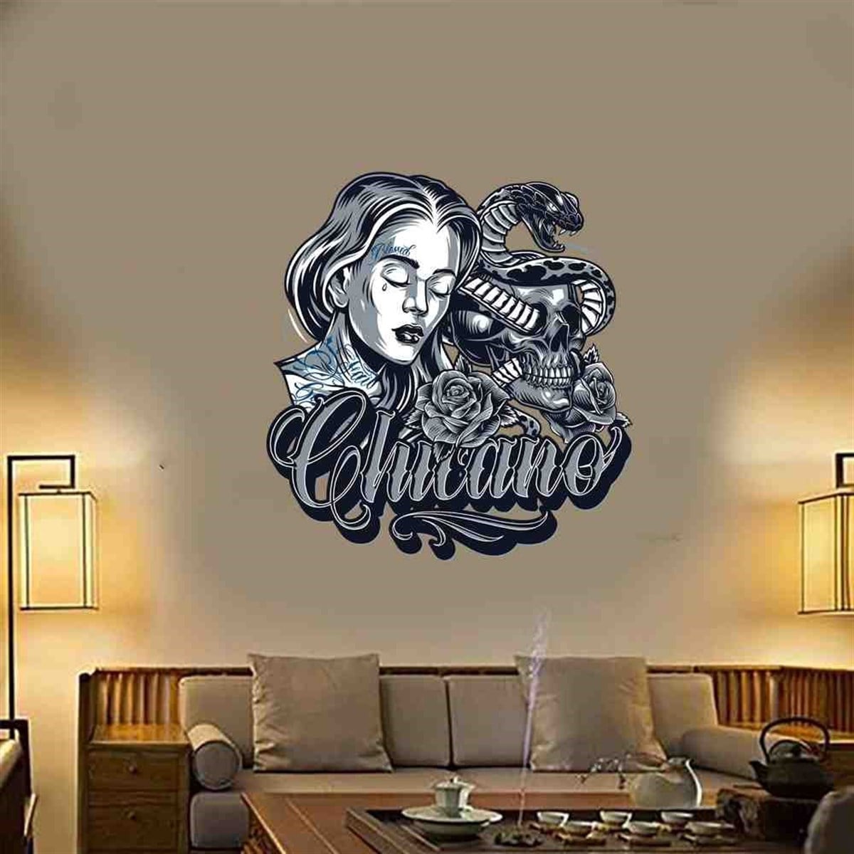 Blast Girl Room Sticker 