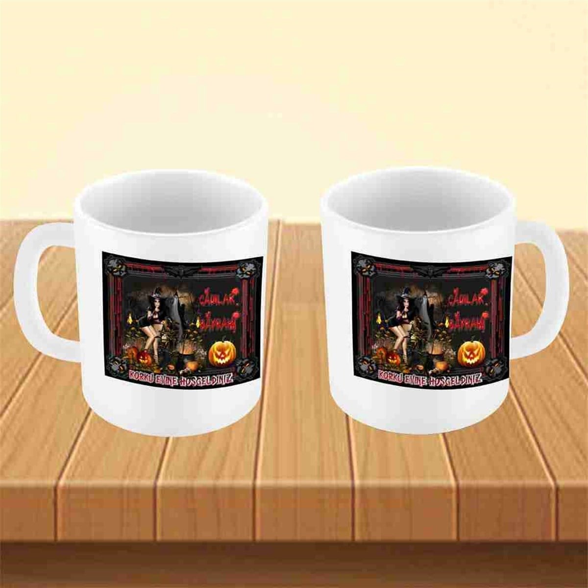 Cadılar Bayramı Kurukafa Bardak 