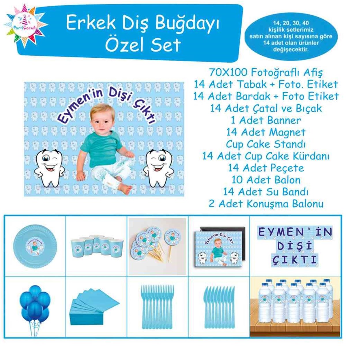 Diş Buğdayı Göz Kırpan Özel Set 