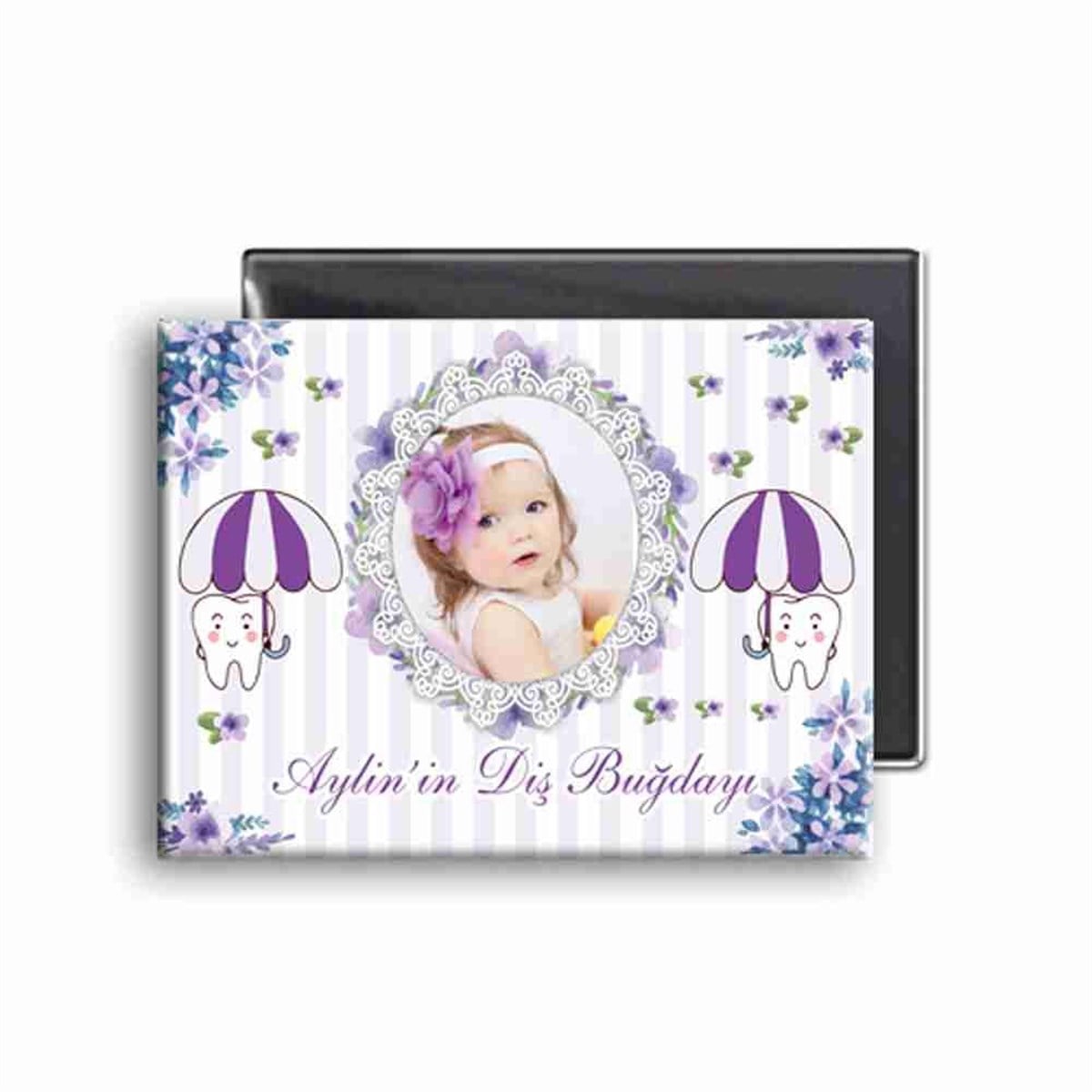 Diş Buğdayı Tatlı Diş Temalı Buzdolabı Magneti 